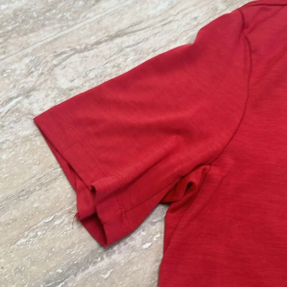 Nike Red and Black T-shirt